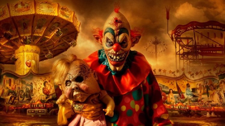 dark, Horror, Evil, Clown, Art, Artwork Wallpapers HD / Desktop and ...