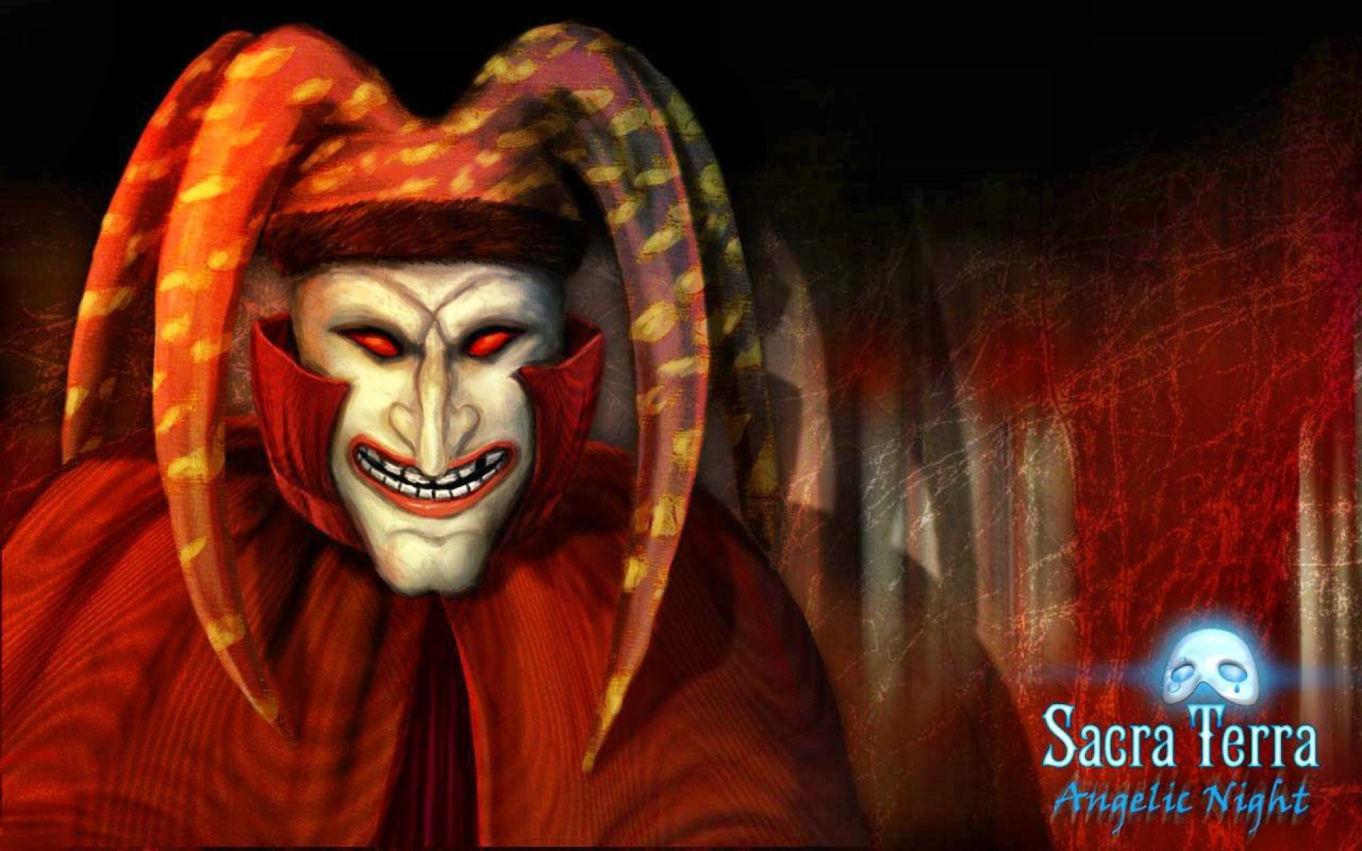 dark horror evil clown