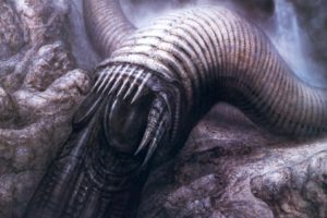 h, R, Giger, Art, Artwork, Dark, Evil, Artistic, Horror, Fantasy, Sci fi, Worm, Creature, Monster, Dune