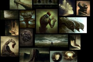 h, R, Giger, Art, Artwork, Dark, Evil, Artistic, Horror, Fantasy, Sci fi, Alien, Aliens, Xenomorph