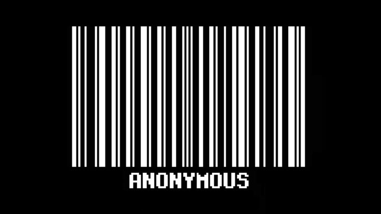 anonymous, Barcode, Text HD Wallpaper Desktop Background