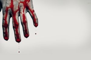hands,  , Bleeding, Blood, Dark, Art