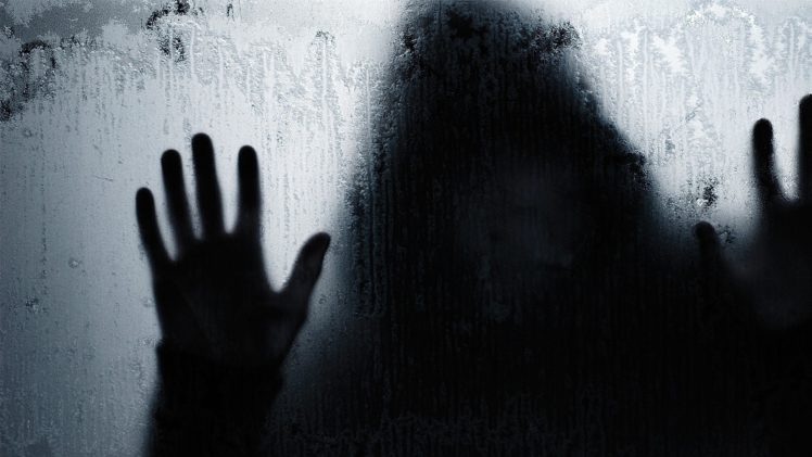 hands,  , Creepy, Silhouette, Glass, Sweaty HD Wallpaper Desktop Background