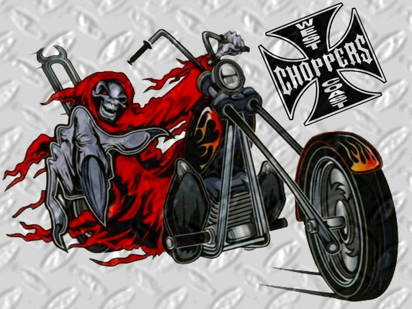west, Coast, Choppers, Custom, Bike, Motorbike, Motorcycle, Chopper, 1wcc,  Poster, Reaper, Death, Skull Wallpapers HD / Desktop and Mobile Backgrounds