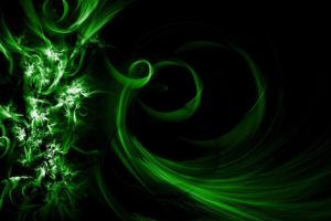 abstracto, Verde, Dark