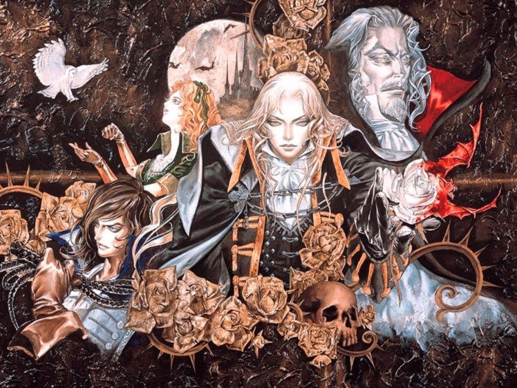 castlevania, Fantasy, Dark, Vampire, Dracula, Adventure, Action, Platform, Warrior HD Wallpaper Desktop Background