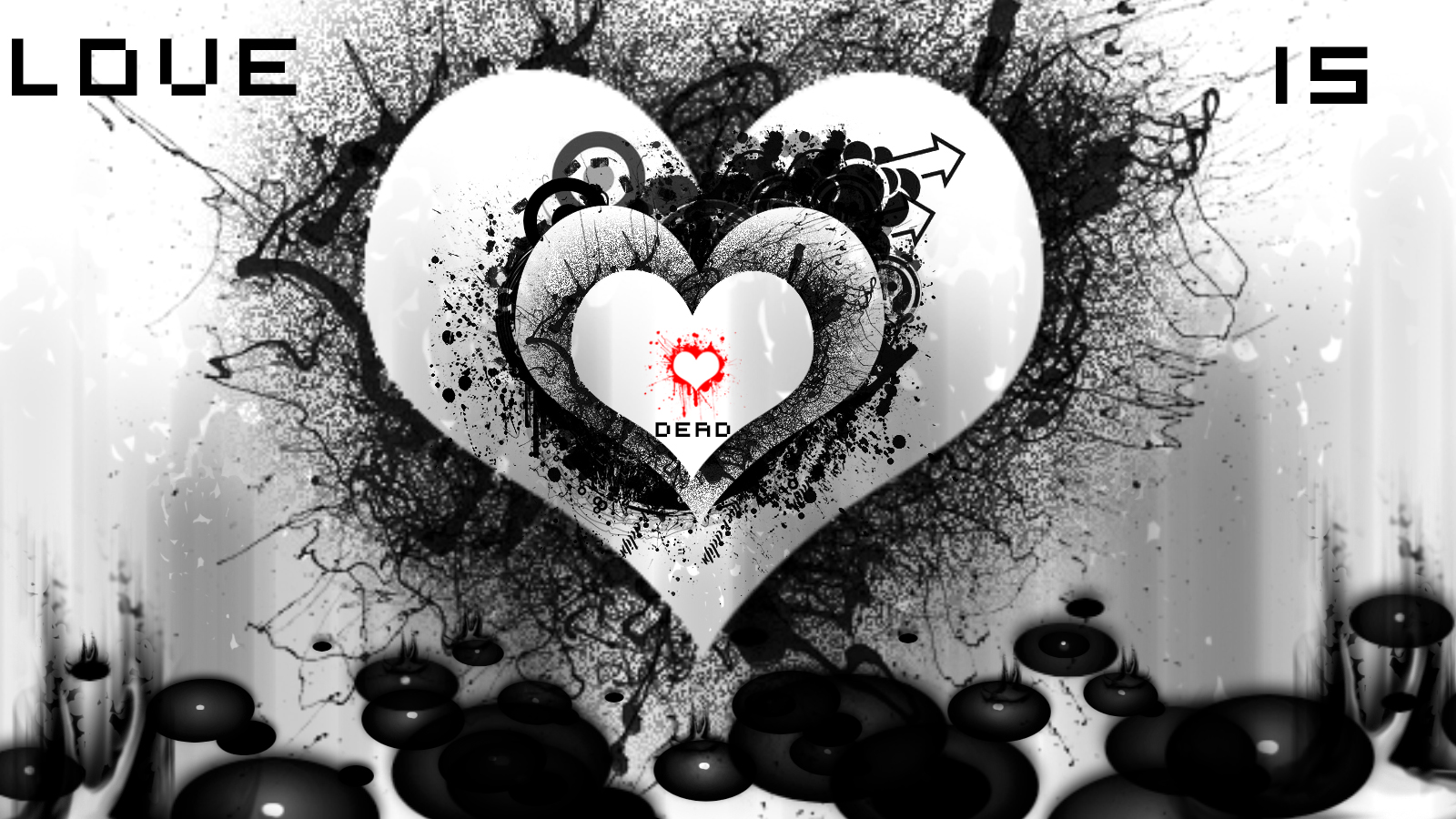 love, Hearts Wallpaper