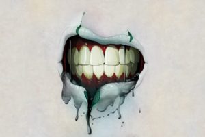 mouth, Creepy, Zombie, Teeth