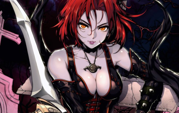 Vampire boob anime