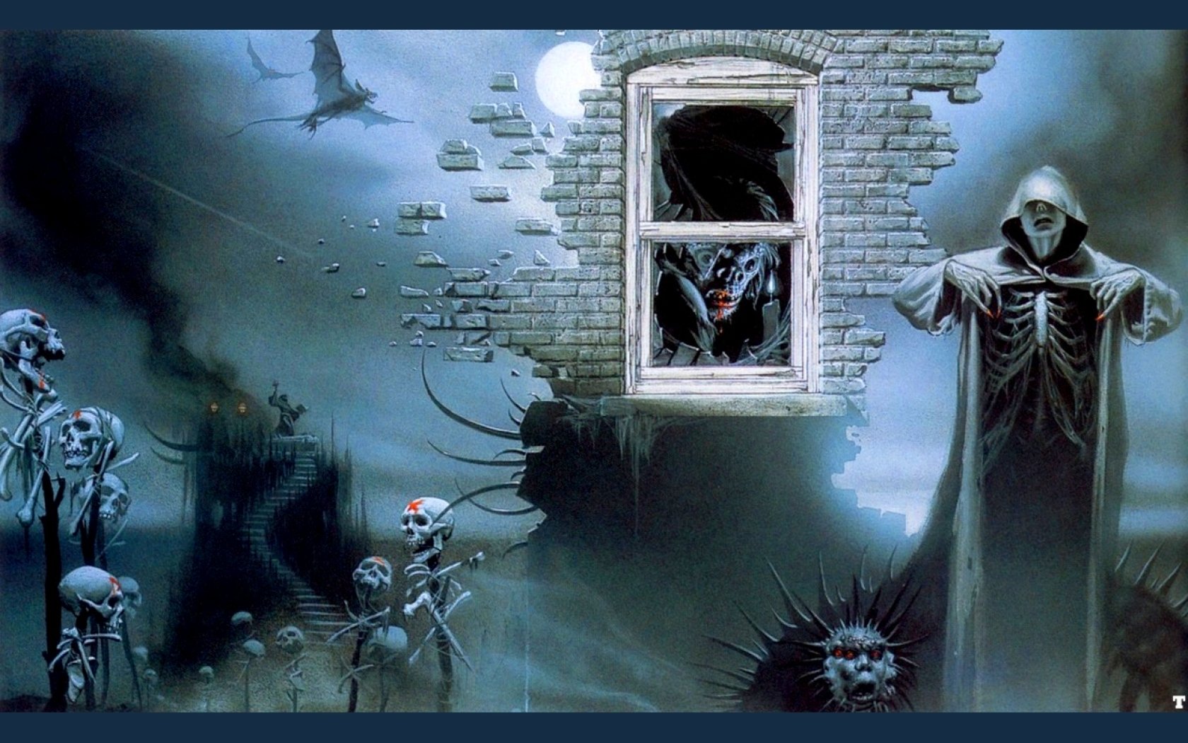 dark, Art, Artwork, Fantasy, Artistic, Original, Psychedelic, Horror