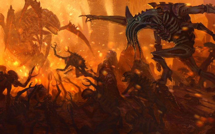 warhammer, Fantasy, Sci fi, Warrior, War, Dark, Action, Fighting ...