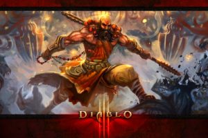 diablo, Dark, Fantasy, Warrior, Rpg, Action, Fighting, Dungeon, Poster