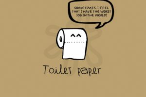 toilet, Paper, Job