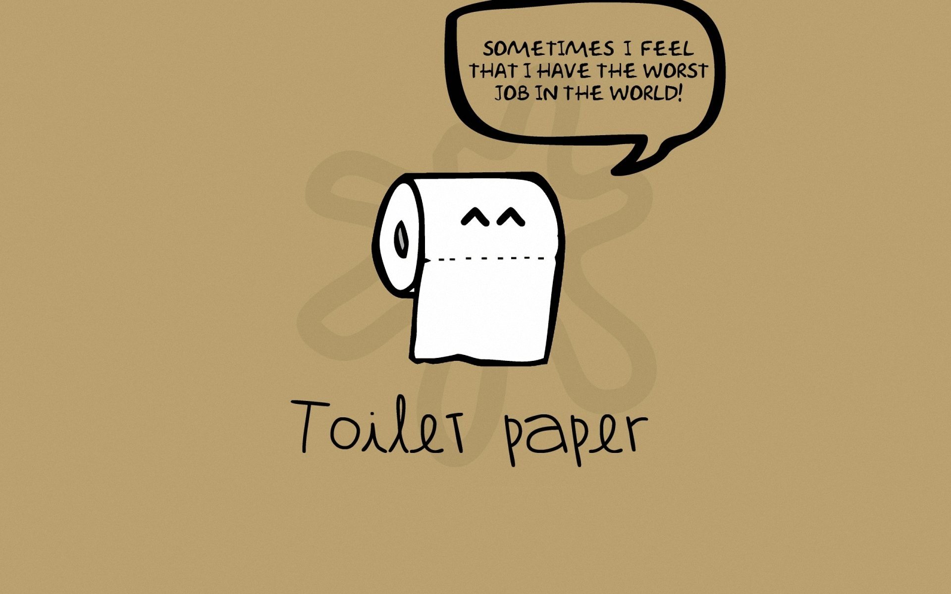 toilet, Paper, Job Wallpaper