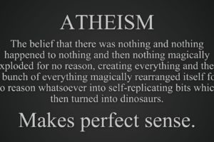 atheism, Logic