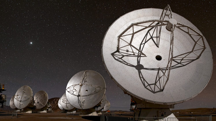 telescope, The, Instrument, Space, Sky, Night, Satellite, Dish, Nasa HD Wallpaper Desktop Background
