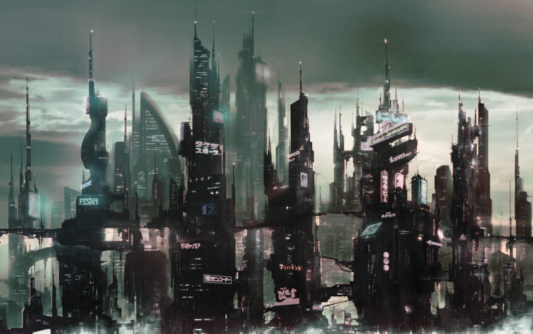 sci fi, City, Cities, Futuristic HD Wallpaper Desktop Background
