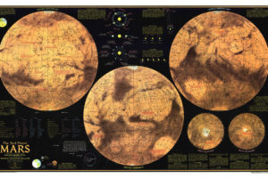 mars, Map, The, Red, Planet