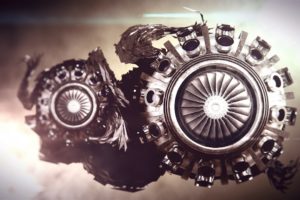 abstract, Turbine, Steampunk, Sci fi, Engine, Engines