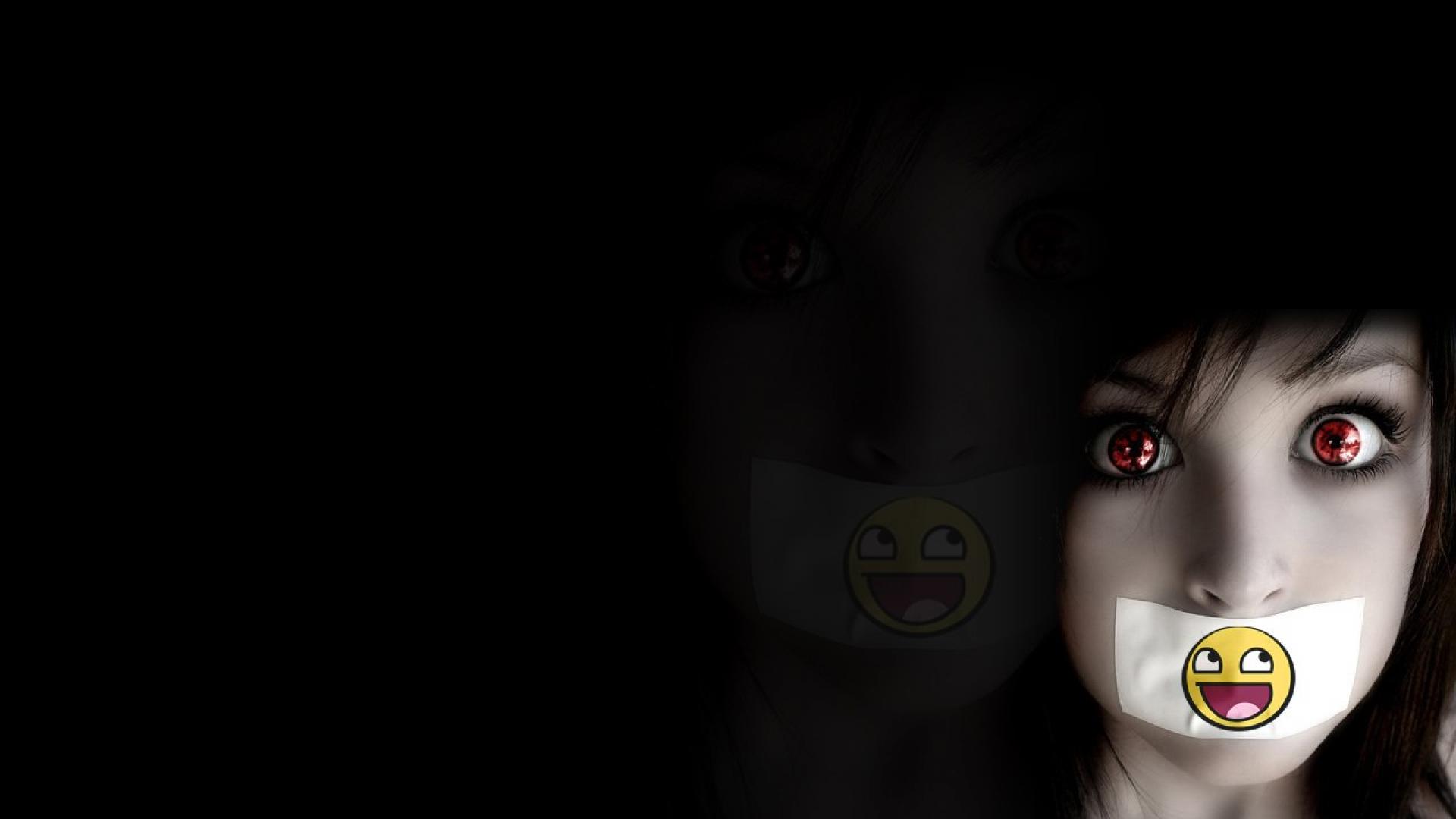 disturbed, Im, Alive, Nu metal, Heavy, Humor, Smiley, Eyes, Mood Wallpaper