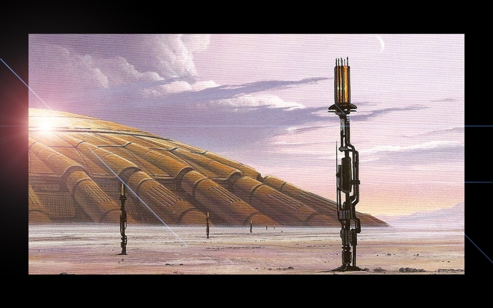 futuristic, Science, Fiction, Abstract Wallpaper