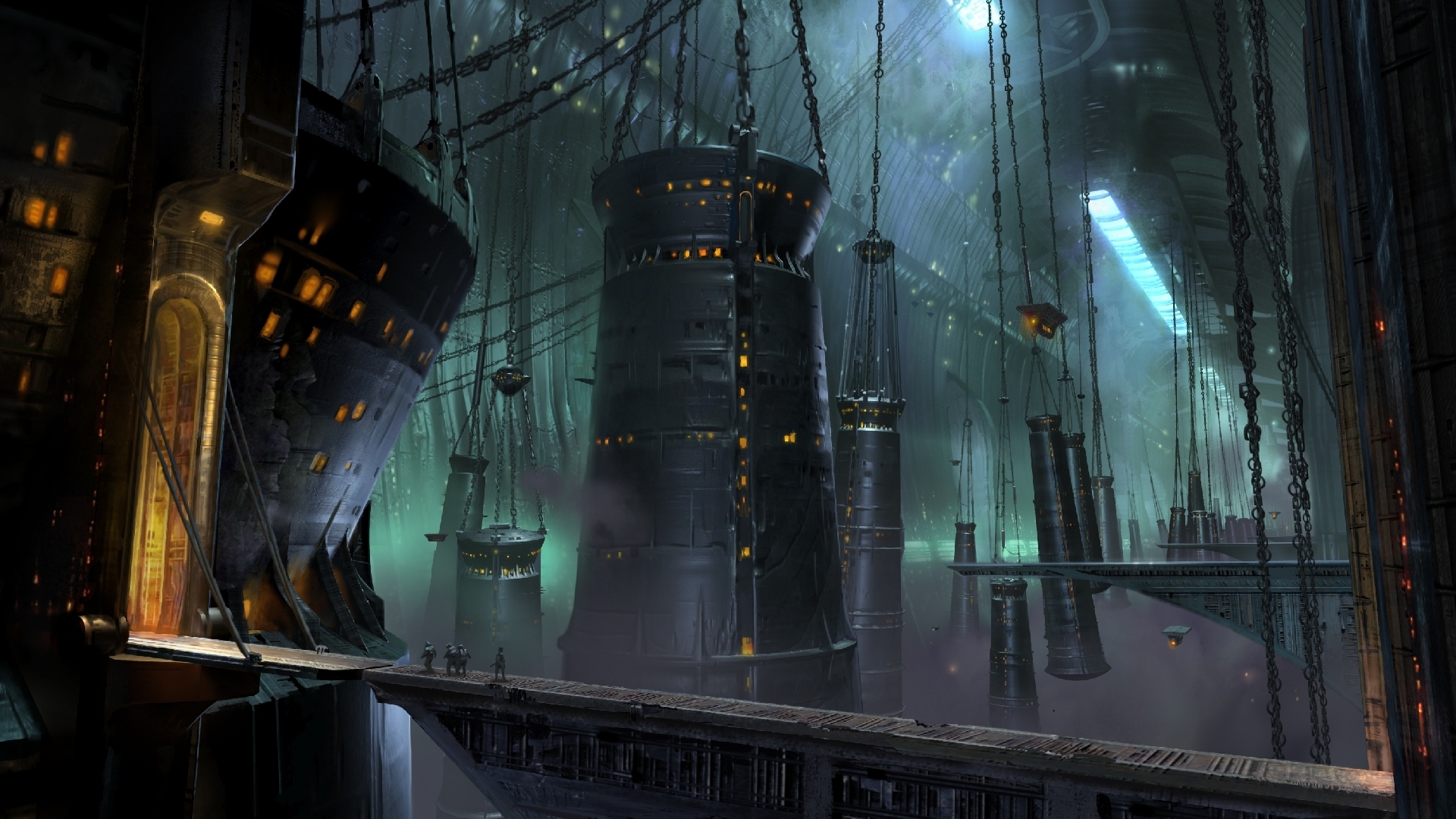fantastic, World, Fantasy, Sci fi Wallpaper