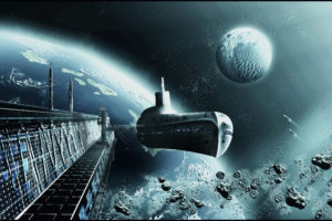 technics, Ships, Planets, Asteroids, Space, Spaceship, Submarine