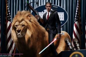 obama, Funny, Political, Politics, Cat, Lion, Creative