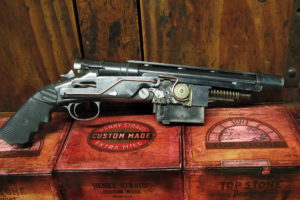 gun, Steampunk, Grand, Approximiser, 3, Shot, Pistole, Weapon
