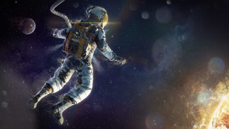art, Astronaut, Space, Star HD Wallpaper Desktop Background