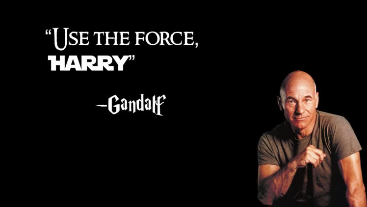 star, Wars, Black, Gandalf, X men, Quotes, Fail, Funny, Jedi, The, Lord, Of, The, Rings, Harry, Potter, Patrick, Stewart, Tagnotallowedtoosubjective, Black, Background HD Wallpaper Desktop Background