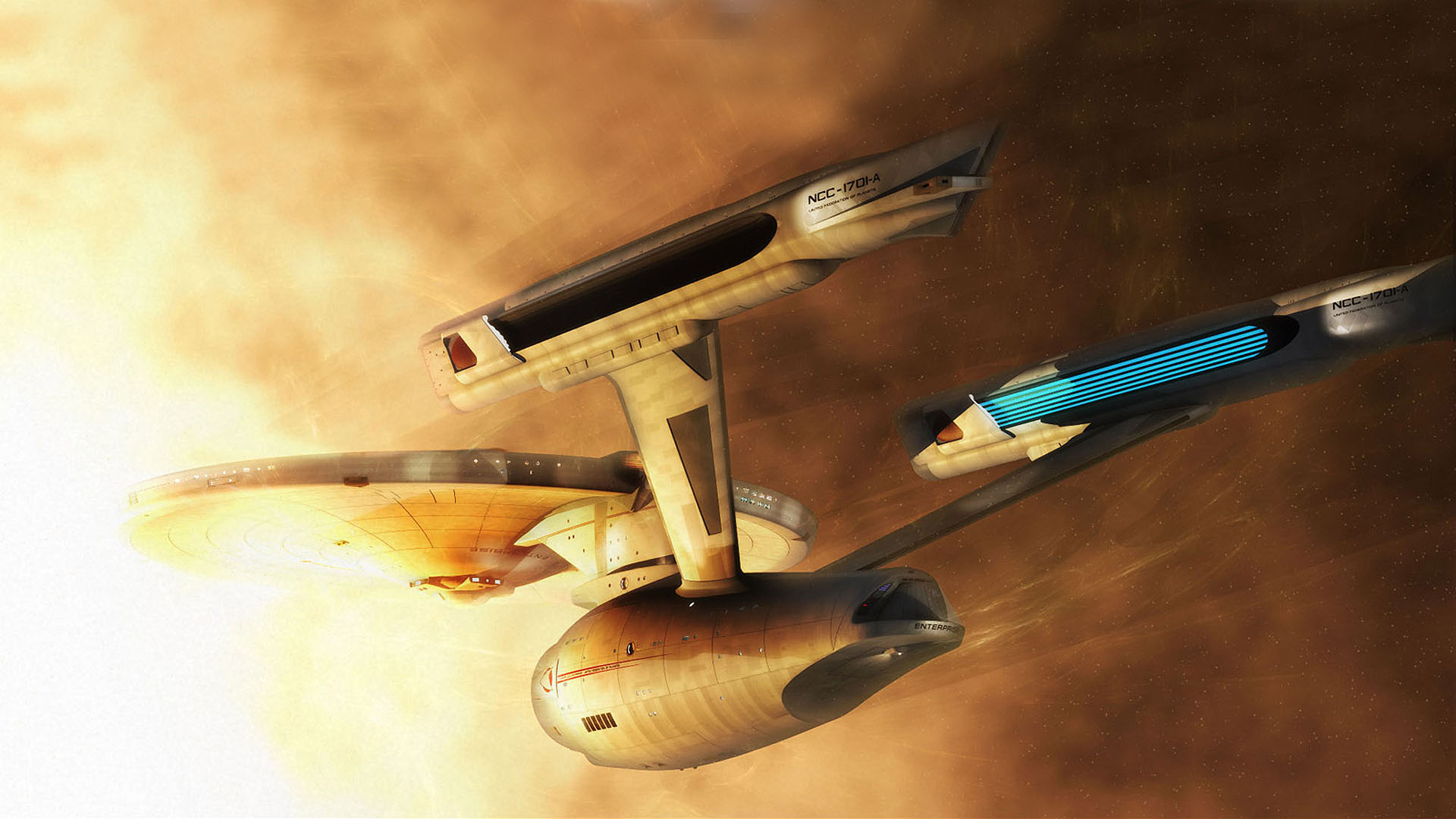 star, Trek, Starship, Enterprise, Spaceship Wallpaper