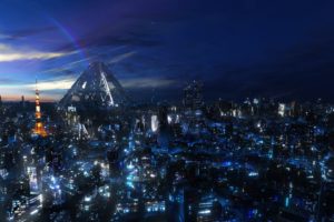 cityscapes, Anime, Cities, Futuristic, City