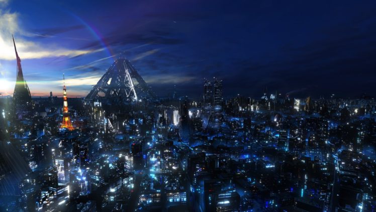 cityscapes, Anime, Cities, Futuristic, City Wallpapers HD / Desktop and  Mobile Backgrounds