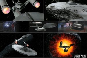 star, Trek, Sci fi, Action, Adventure, Television, Poster, Spaceship, Collage