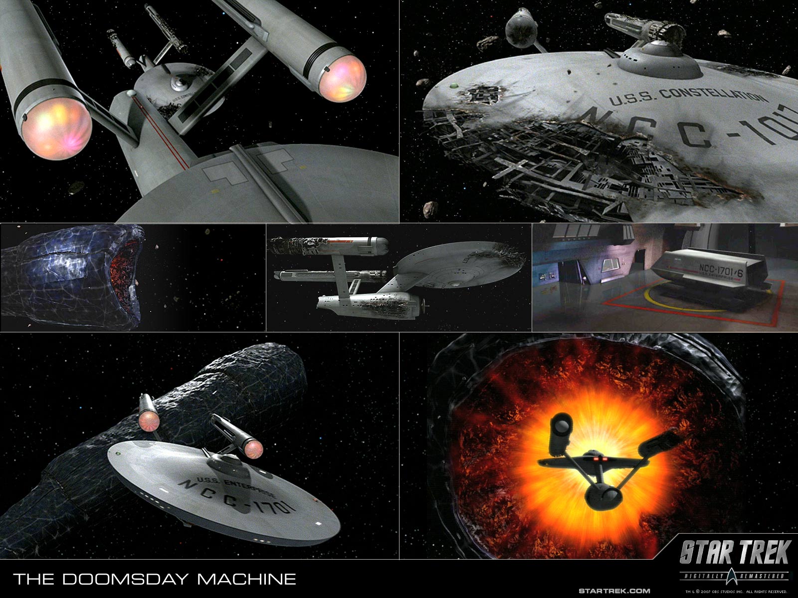 star, Trek, Sci fi, Action, Adventure, Television, Poster, Spaceship, Collage Wallpaper