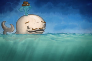 water, Animals, Fail, Funny, Whales, Moustache, Artwork, Drawings, Hats, Anthropomorphism, Sea