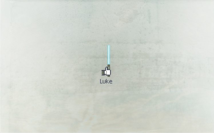 star, Wars, Minimalistic, Facebook, Funny, Luke, Skywalker HD Wallpaper Desktop Background