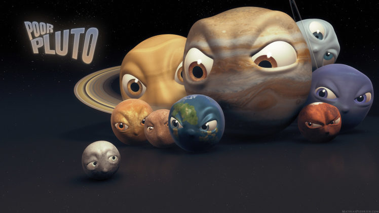 planets, Pluto HD Wallpaper Desktop Background