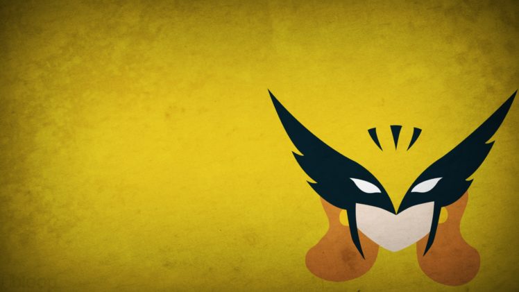 minimalistic, Hawkman, Yellow, Background, Blo0p HD Wallpaper Desktop Background