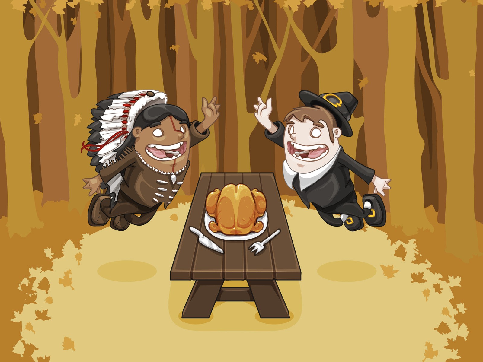 abstract, Yellow, Orange, Rocks, Thanksgiving Wallpaper