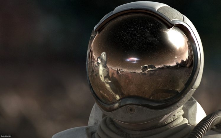 outer, Space, Helmet, Astronauts, Alien HD Wallpaper Desktop Background