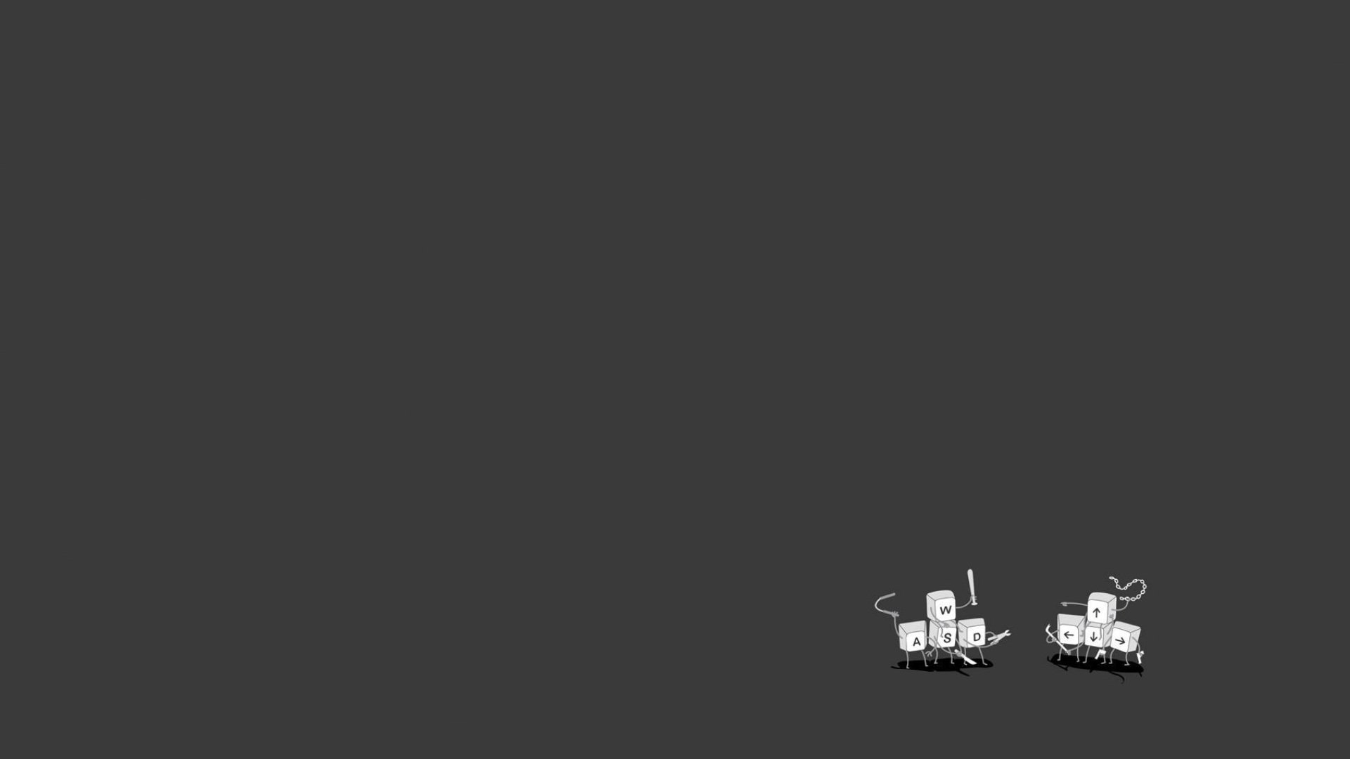 minimalistic, Computers, Funny, Simplistic, Simple Wallpapers HD / Desktop  and Mobile Backgrounds