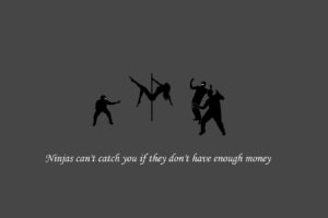 ninjas, Cant, Catch, You, If