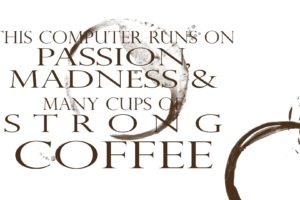 coffee, Computer