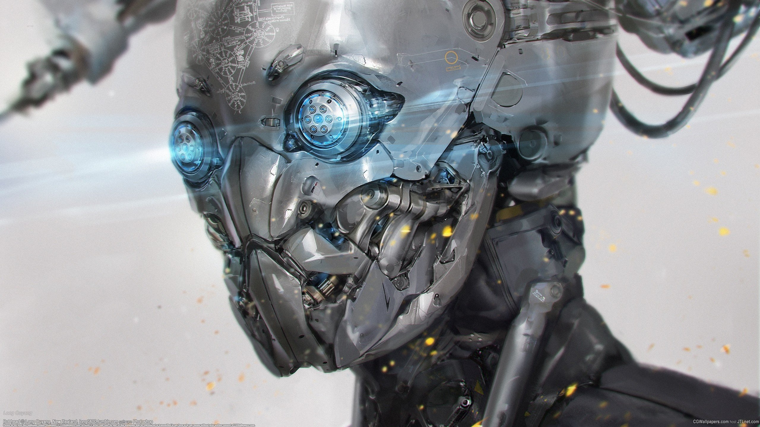 long, Ouyang, Robot, Cyborg Wallpaper