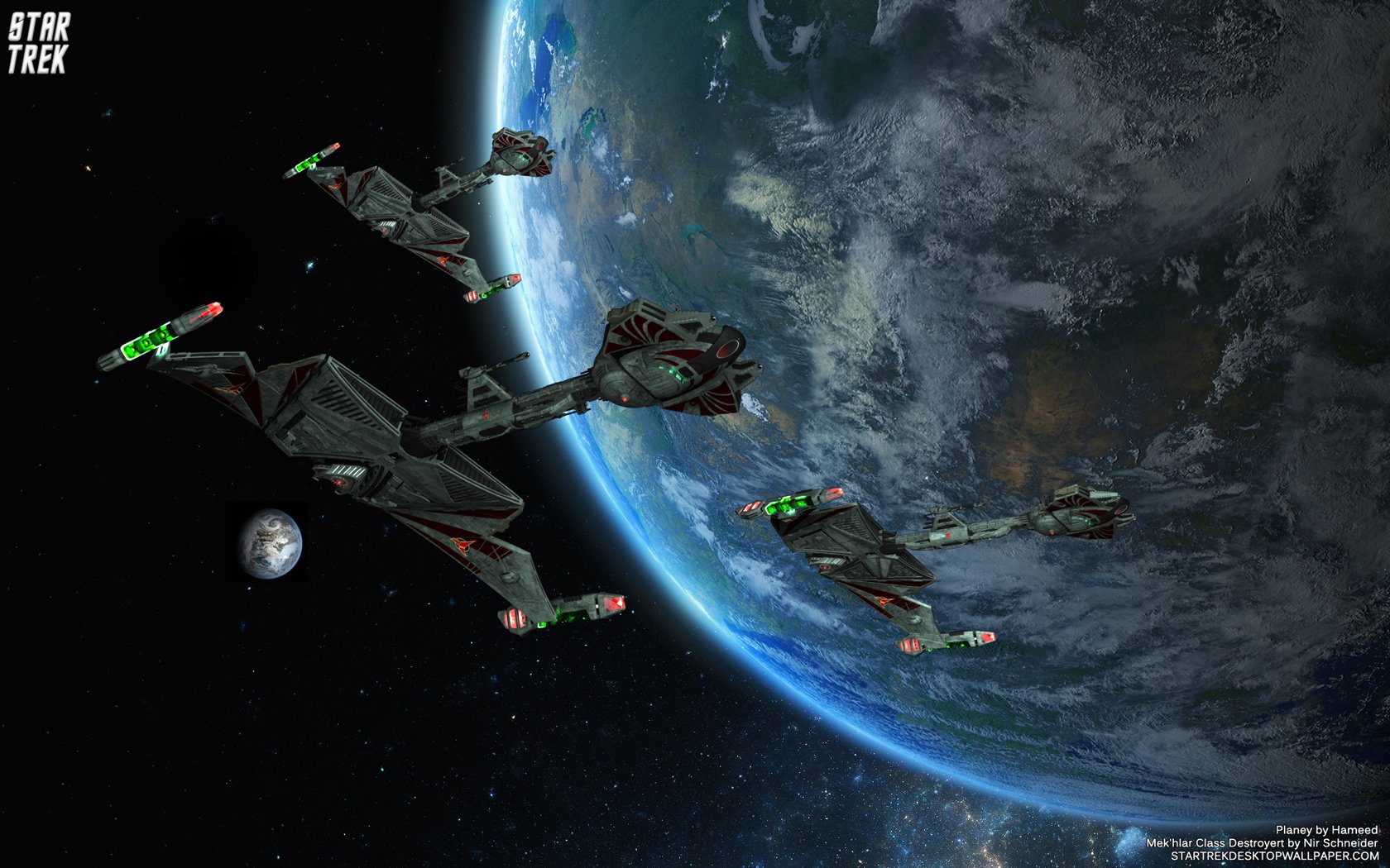 star, Trek, Mek, Hlar, Class, Destroyer, Freecomputerdesktopwallpaper, 1680 Wallpaper