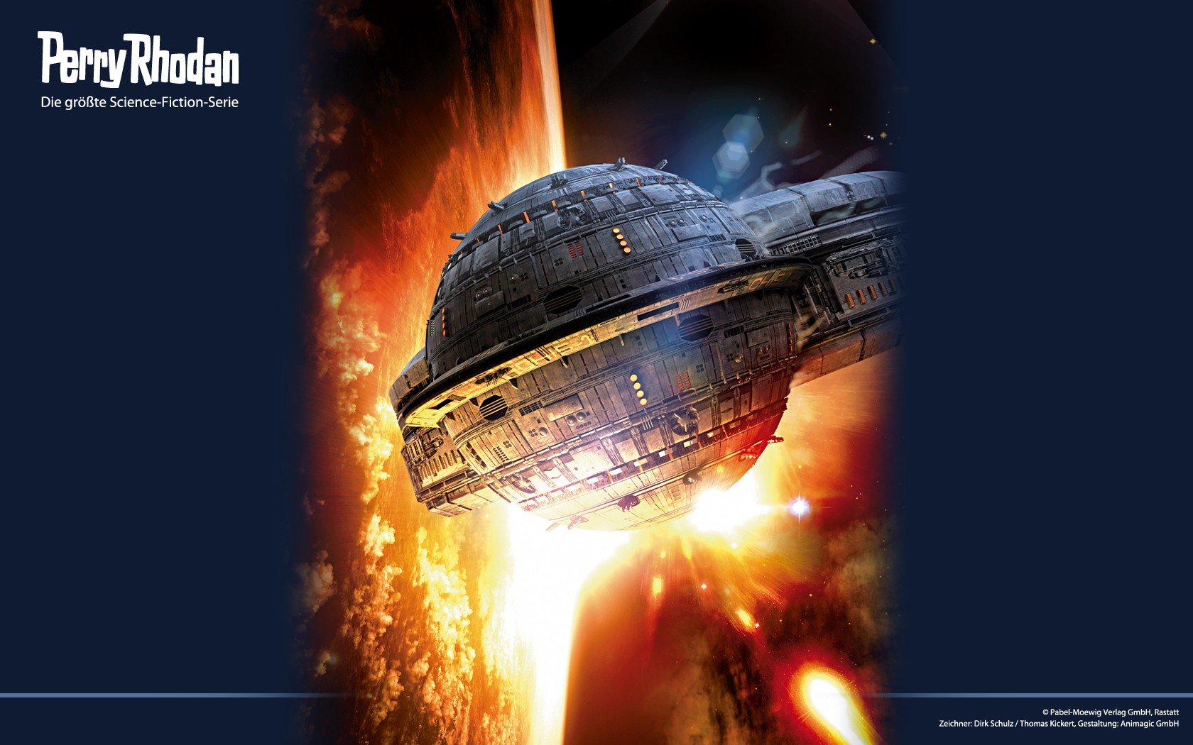 outer, Space, Magazines, Perry, Rhodan, Science, Fiction, Magazine, Covers Wallpaper