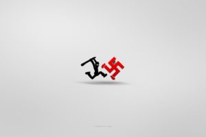 minimalistic, Ninjas, Funny, Swastika
