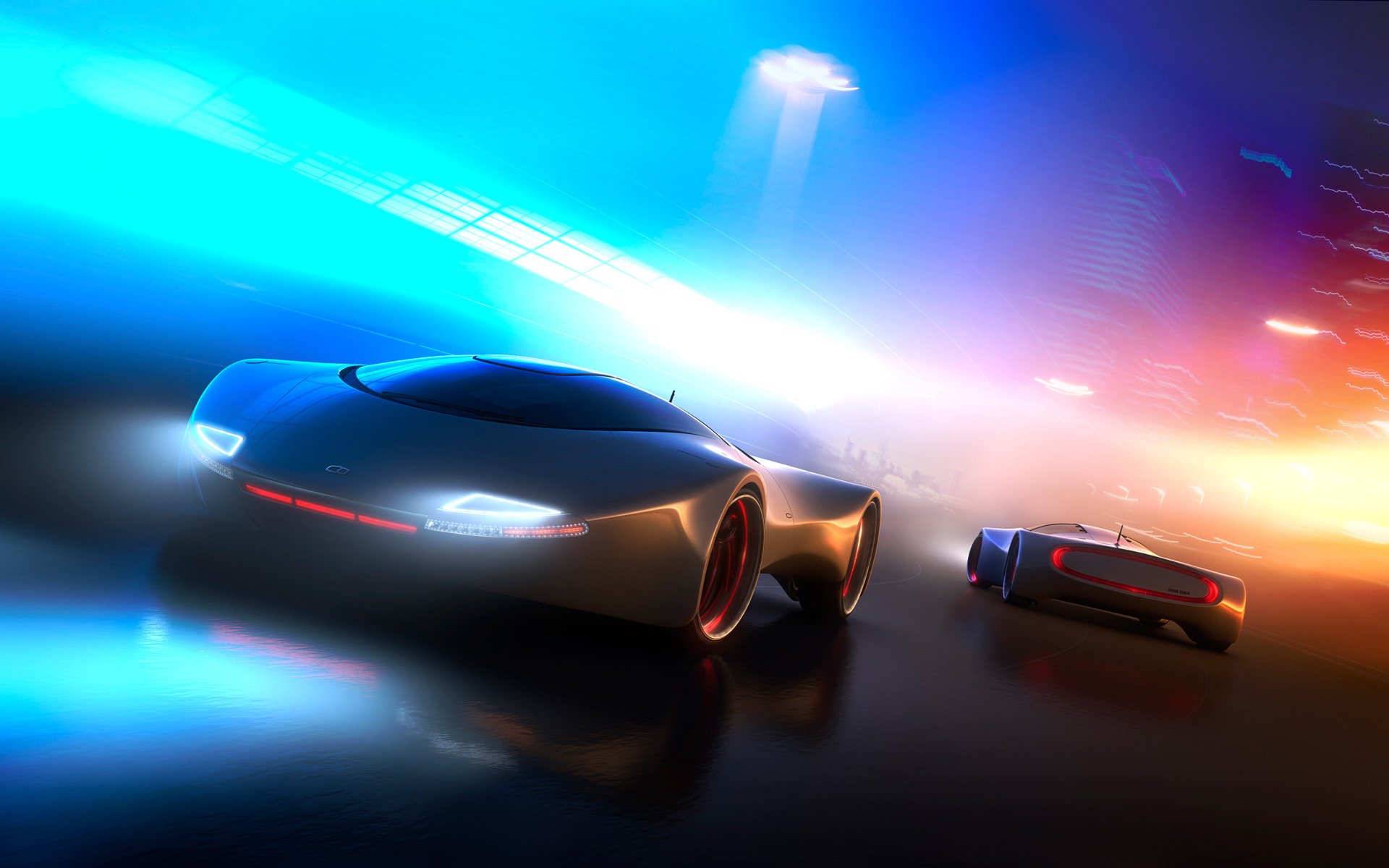 futuristic, Cars, Vehicles Wallpaper